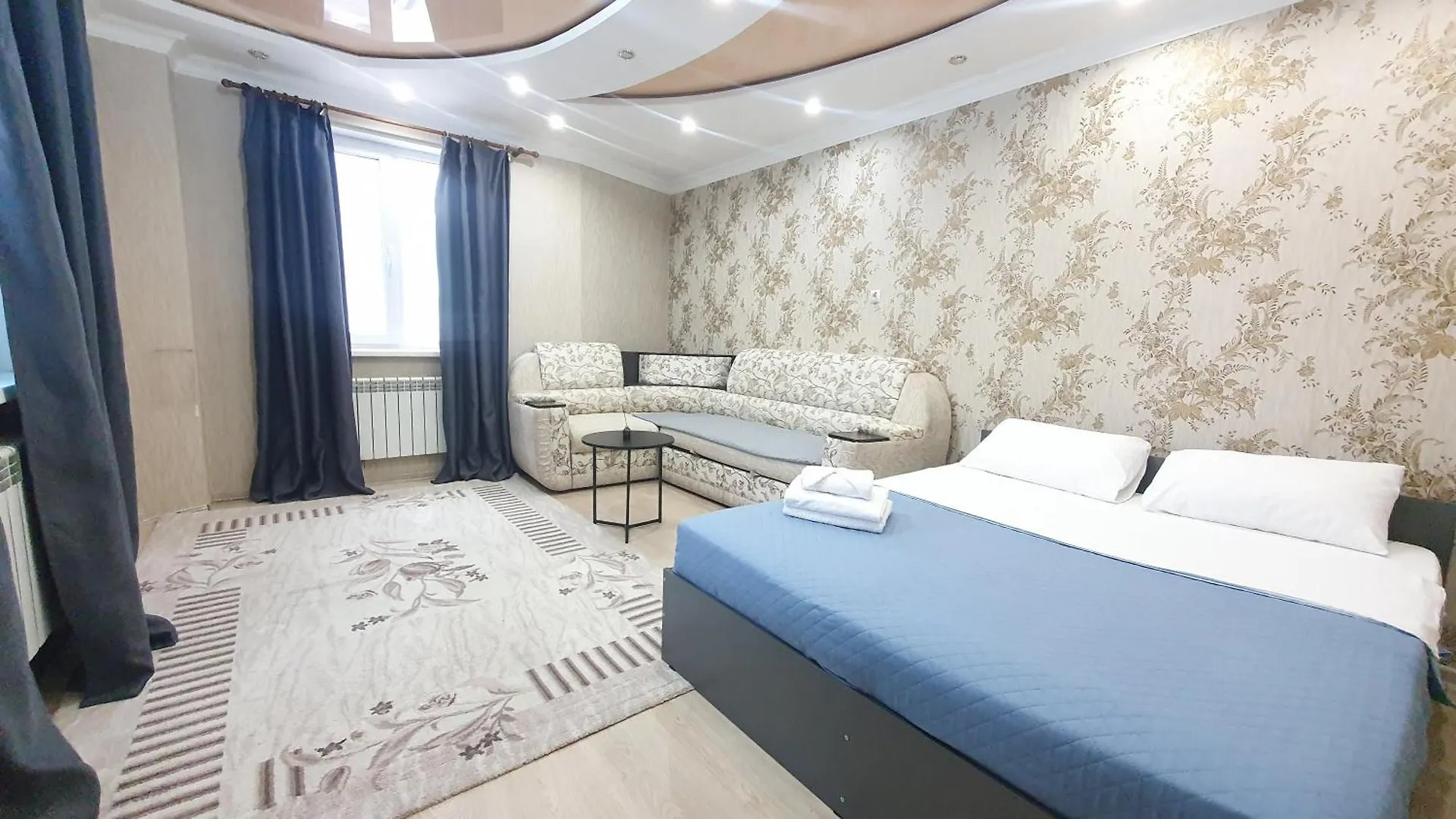 2 2Х Комн Кв С 2Мя Кроватями И Раскладным Диваном В Центре Nur-Sultan  Apartment Nur-Sultan (Astana)